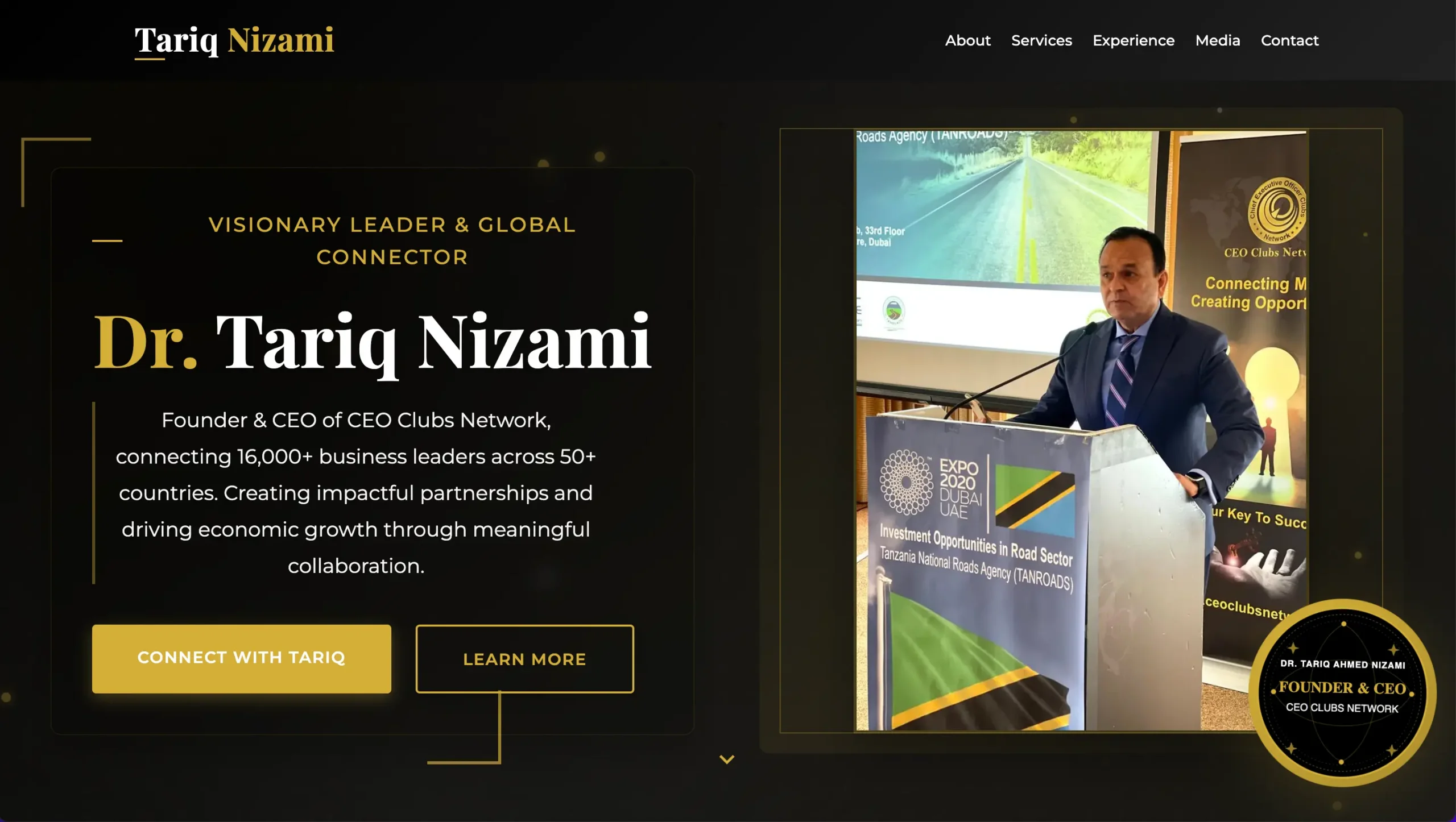 Dr. Tariq Nizawi - CEO Clubs Network Founder